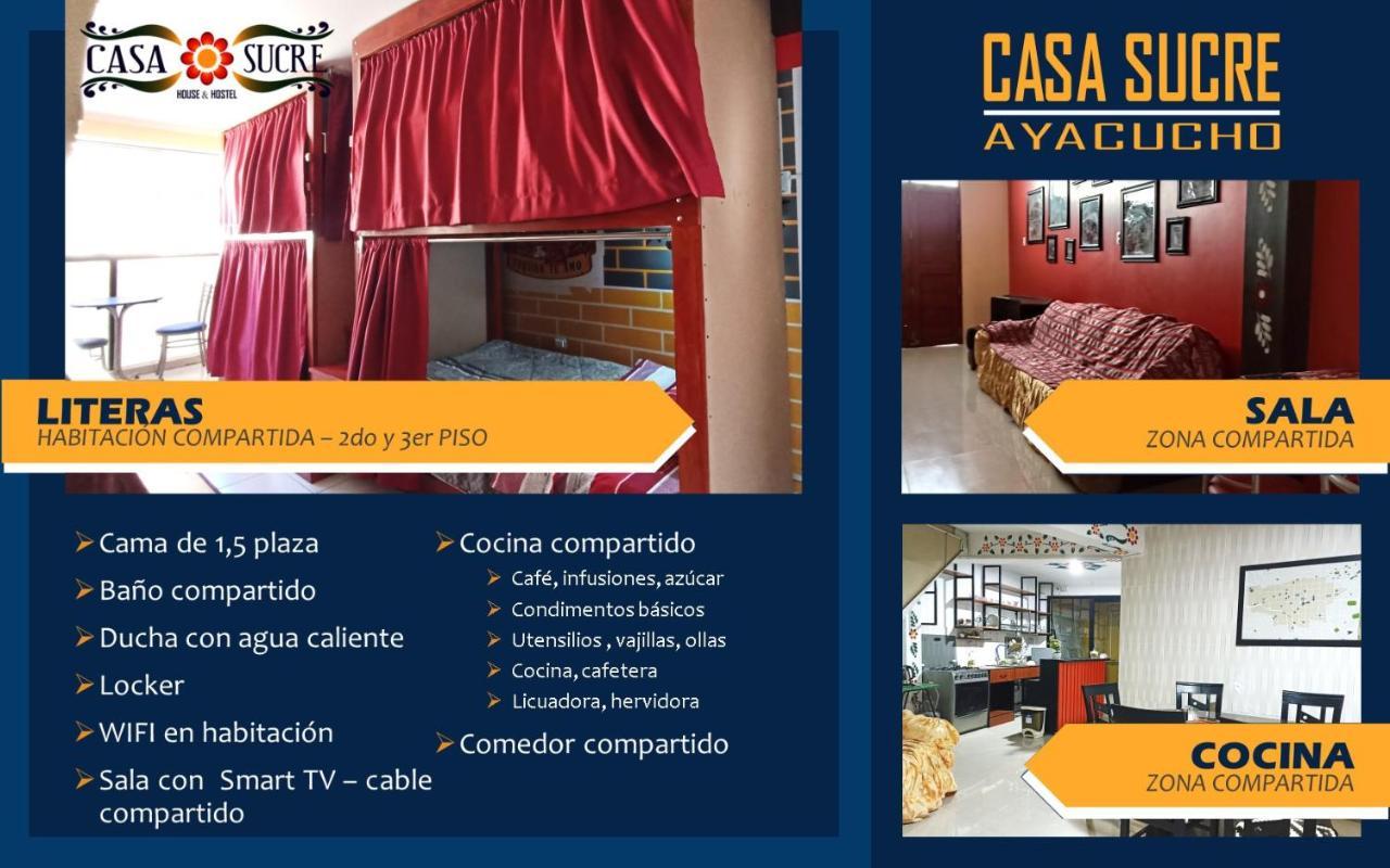 Casa Sucre Hostel Аякучо Екстериор снимка